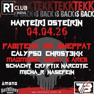 Tekk is Back @R1Club Riesa Phase 2