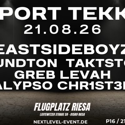 Airport Tekkno @ Flugplatz Riesa 21.08.26 Frühbucher